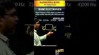 BASIC ELECTRONICS  ECET2024  SAIMEDHA KOTIHYD  9246212138 [upl. by Mehitable363]