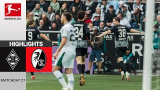 Borussia MGladbach  Freiburg  03  Zusammenfassung  Bundesliga 202324 [upl. by Lisabeth250]