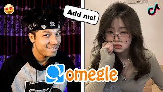 Going On OMEGLE At Night🥵OmeTV allenmagic [upl. by Wilber]