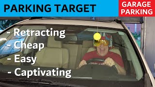 Retracting Parking Target  Cheap Garage Fun [upl. by Curtis]