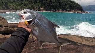 O QUE ACONTECEU NESSA PESCARIA NÃO É HISTÓRIA DE PESCADOR ✅🎣SAIU TOMANDO LINHA [upl. by Yrelav]