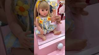 reborn toddler girl  reborn baby doll roleplay baby reborns [upl. by Vachill]