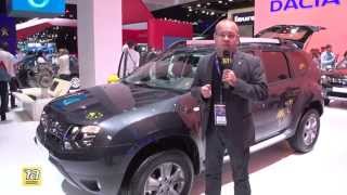 Обзор спецсерии Duster Air от Dacia  Парижский Автосалон 2014 [upl. by Lerrud]