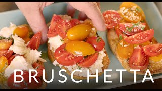 How to make bruschetta in three different ways [upl. by Seni]