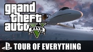 GTA V A Tour Of Everything  Grand Theft Auto Vs Map From End To End [upl. by Lyndon]