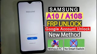 Samsung A10S FRP Bypass Android 11  SMA107F Reset Google Account  FRP Unlock 2024 Without PC [upl. by Egide]