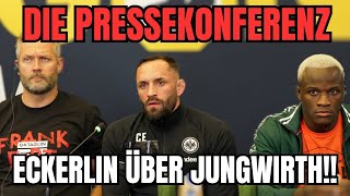 Christian Eckerlin  Es gibt keinen VERTRAG für den Jungwirth Kampf Oktagon 57 Pressekonferenz [upl. by Brechtel]