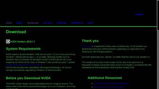 How to download and install NVDA [upl. by Naynek]