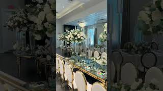 Classic amp Chic Wedding Reception Design With Floral Arches  Royal Luxury Events [upl. by Galasyn]