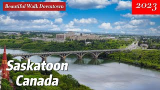 Saskatoon downtown canada [upl. by Elam]