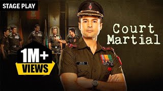 Court Martial  SuspenseThriller Hindi Stage Play  Rajeev Khandelwal Govind Pandey  Zee Theatre [upl. by Marte]