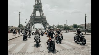 The Distinguished Gentlemans Ride Paris 2023 Officiel Triumph [upl. by Merdith747]