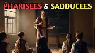 THE PHARISEES AND SADDUCEES  BIBLE STORIES [upl. by Ynavoj]