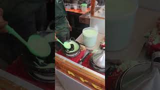 KUE APE INDONESIAN STREET FOOD shortsvideo streetfood streetfoodasia food [upl. by Aetnuahs]