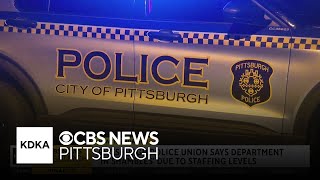 Pittsburgh police union head speaks on staffing levels [upl. by Champ]