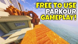 13 Minutes Minecraft Parkour Gameplay Free to Use Download [upl. by Zobkiw]