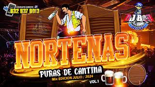 STRENO  Norteñas Mix Puras 🔥🔥👍De Cantina Vol1 Edicion Julio 2024  Dj Boy Houston El Original [upl. by Ahkeber]