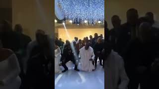 President obasanjo shows his dancing steps with newly wed [upl. by Grew978]