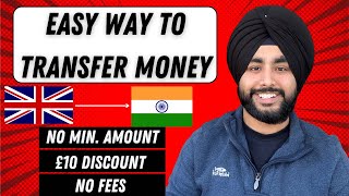 How To Transfer Money From UK To India Best amp Easiest Way Full Tutorial Study in UK [upl. by Tikna]