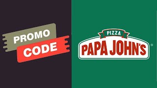 Papa Johns Promo Code  Coupon Papa Johns [upl. by Ziegler]