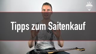 EGitarre Saiten Kaufen  Wie Du Die Für Dich Perfekten Findest  Guitar Master Plan [upl. by Elahcim]