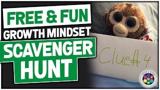 Yes I Can Growth Mindset Kids Scavenger Hunt [upl. by Ainos435]