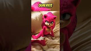 Amy Invita a Sonic a La Cama Pero shorts comedia ia sonic [upl. by Herwig132]