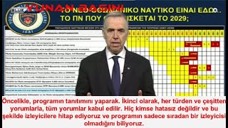 Yunanlı Spiker  Türk Deniz Kuvvetlerinin Savaş Gemisi İnşaa Programını Değerlendirmesi [upl. by Ahseuqram]