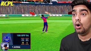 Yashasvi Jaiswal 10054 RCB Vs RR RCPL RC 24 HARD MODE [upl. by Venola]