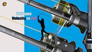 Shimano TX2 amp Shimano Velocity  Visual Comparison [upl. by Enicul45]