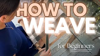 Rigid Heddle Weaving for Beginners  Buffalo Check Table Runner [upl. by Bronwyn]