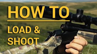 How To Load amp Shoot Your CVA Muzzleloader [upl. by Lorak]