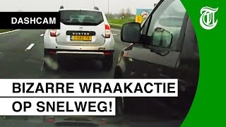 Bewuste aanrijding op A4 ’Hij wil me dood hebben’  DASHCAM 126 [upl. by Rorke234]