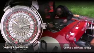 Cuervo Y Sobrinos Historiador Racing Watch  Baselworld 2014 [upl. by Airliah]