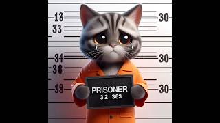 Innocent Cat Prison Break cat catlover kitten [upl. by Teriann409]