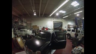 Time lapse video of the Escalade ESV Vinyl Wrap [upl. by Tletski678]