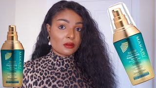 I USED MAKARI BLUE CRYSTAL FOR A MONTH makaridesuisse glutathione makari  SKINCARE REVIEW [upl. by Rangel41]