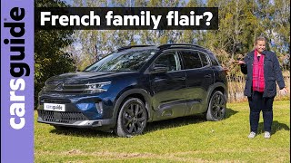 2024 Citroen C5 Aircross review Sport  Is Frances updated Mazda CX5 family SUV rival worth it [upl. by Llyrehc]