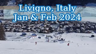 Livigno Italy  Jan amp Feb 2024 [upl. by Ellak]