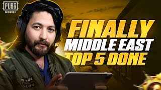 MIDDLE EAST RANK 5  CLOSE TO TOP 4  CONQUEROR CHALLENGE  TMG MARKHOR  PUBG Live Stream [upl. by Endys]