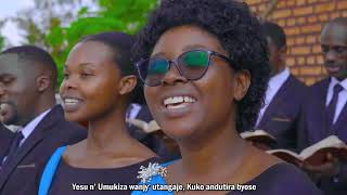 284 YESU NUMUKIZA WANJYE UTANGAJE BY CANTATE DOMINO VIDEO CLIP [upl. by Kirby761]