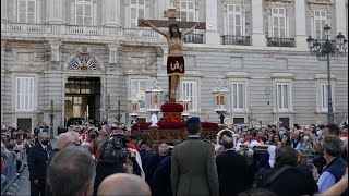 Procesión Cristo de los Alabarderos 2022 Madrid [upl. by Eirahs]