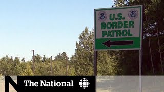 Mexicans smuggled into US at Quebec border [upl. by Ashok267]