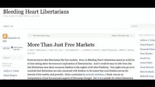 Philosopher Matt Zwolinski on quotBleedingHeart Libertariansquot The Poor and Social Justice [upl. by Aikemaj]