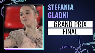 Stefania GLADKI FRA  Womens Short Program  Grand Prix Final 2024  GPFigure [upl. by Sices]