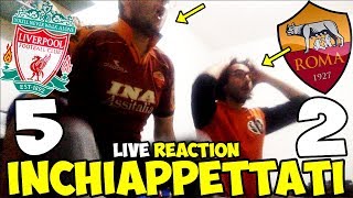 quotQuesti ce ne FANNO 5quot CIT Gabboman LiverpoolRoma 52 LIVE REACTION [upl. by Cogan965]