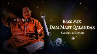 Dam Mast Qalandar Slowed amp Reverb Song  Nusrat Fateh Ali Khan Song  AA Lofi Music [upl. by Audwen]