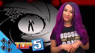 SASHA BANKS ALLTIME TOP 5 FAVORITE VIDEO GAMES [upl. by Nahtaj]