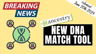 Ancestrys New DNA Feature  Enhanced Shared Matches [upl. by Llimaj]