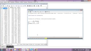 Análisis de correlación Infostat [upl. by Attalanta830]